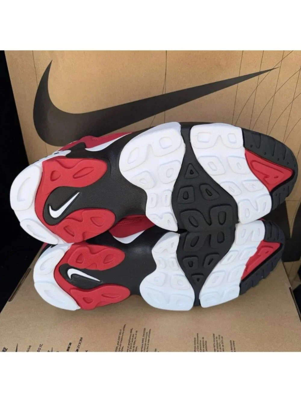 NEW Nike Air Diamond Turf 2 Red Gold White Black HQ2631-600 Men's Size 12